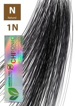 Краска CHI Ionic Color 1N Ионная безаммиачная краска для волос (чёрный)
