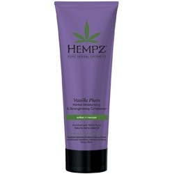 Hempz Hair Care Vanilla Plum Herbal Moisturizing Strengthening Conditioner 265 мл Кондиционер для волос укрепляющий, Ваниль и Слива