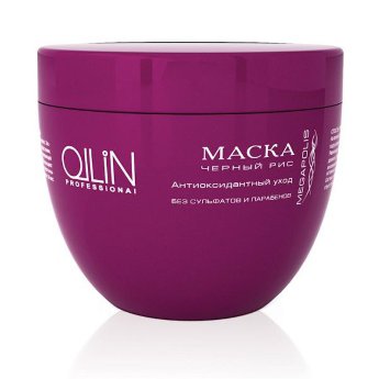 Ollin Professional Megapolis Mask on the Basis of Black rice 500 мл Маска на основе черного риса
