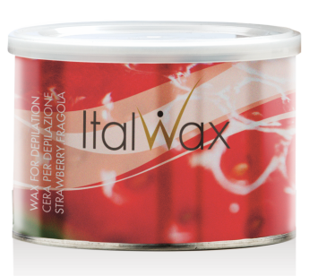 ItalWax Wax For Depilation Strawberry 400 мл Плотный воск с высоким содержанием диоксида титана для удаления жестких, коротких волос. Обладает повышенной адгезивностью. Содержит эфирное масло. Имеет приятный клубничный аромат (Клубника)