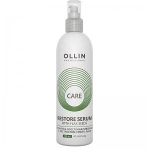 Ollin Professional Care Restore Serum 150 мл Сыворотка восстанавливающая с экстрактом семян льна