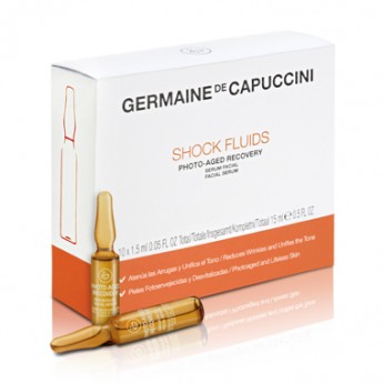 Germaine de Capuccini Options Shock Fluids Photo-Aged Recovery Сыворотка для лица восстановление и борьба с фотостарением