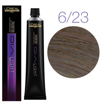 L&#039;Oreal Professionnel Dia Light 6.23 50 мл Краска для чувствительных волос (Шоколадный трюфель)