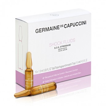 Germaine de Capuccini Options Shock Fluids S.O.S. Stressage S.O.S Сыворотка для чувствительной кожи лица