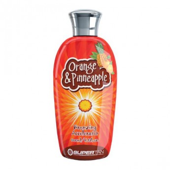 SuperTan Orange &amp; Pineapple 200 мл Бронзирующий ускоритель загара с маслом апельсина (Апельсин и ананас)