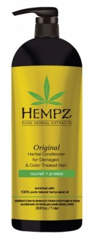 Hempz Hair Care Original Herbal Conditioner For Damaged Color Treated Hair 1000 мл Кондиционер оригинальный для поврежденных окрашенных волос