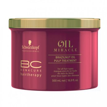 Schwarzkopf Professional BC Oil Miracle Brazilnut Pulp Treatment 500 мл Маска с маслом бразильского ореха