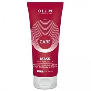 Ollin Professional Care Almond Oil Mask 200 мл Маска против выпадения волос с маслом миндаля 