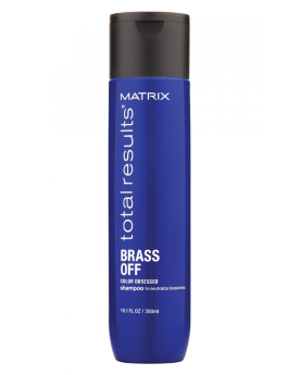 Matrix Total Results Brass Off Color Obsessed Shampoo 300 мл Шампунь для нейтрализации желтизны у блондинок