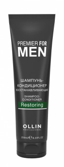 Ollin Professional Premier For Men Shampoo-Conditioner Restoring 250 мл Шампунь-кондиционер восстанавливающий