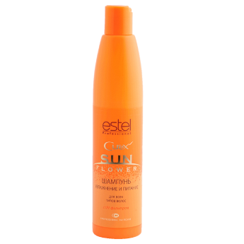 Estel Professional Curex Sunflower Shampoo 300 мл Шампунь Увлажнение и Питание с UV-фильтром 