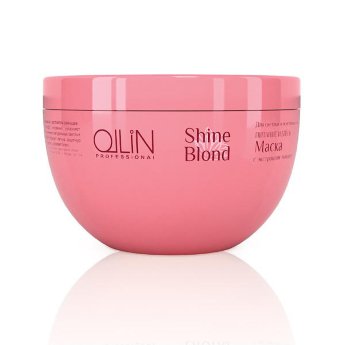 Ollin Professional Shine Blond Echinacea Mask 300 мл Маска для окрашенных и осветленных волос с экстрактом эхинацеи