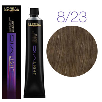 L&#039;Oreal Professionnel Dia Light 8.23 50 мл Краска для чувствительных волос (Светлый блондин перламутрово-золотистый)