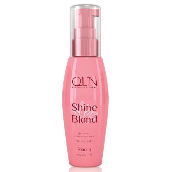 Ollin Professional Shine Blond Omega-3 Oil 50 мл Масло для поврежденных окрашенных и осветленных волос Омега-3