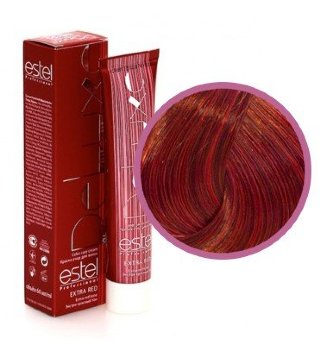 Estel Professional De Luxe Extra Red Color Cream NLR66/54 Краска-уход, экстра красные тона (темно-русый красно-медный)