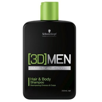 Schwarzkopf Professional 3D Men Hair &amp; Body Shampoo 250 мл Шампунь для волос и тела
