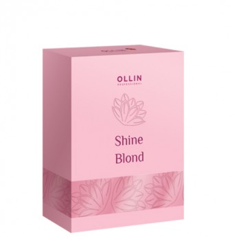 Ollin Professional Shine Blond Set Набор для светлых и осветленных волос  (Шампунь 300мл + Кондиционер 250 мл + Масло 50 мл)