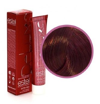 Estel Professional De Luxe Extra Red Color Cream NLR66/56 Краска-уход, экстра красные тона (темно-русый красно-фиолетовый)