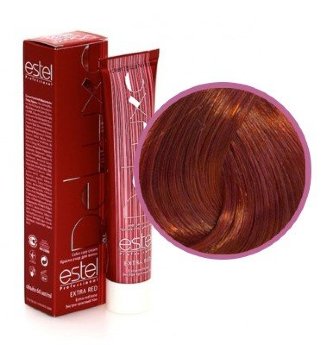 Estel Professional De Luxe Extra Red Color Cream NLR77/44 Краска-уход, экстра красные тона (русый медный интенсивный)