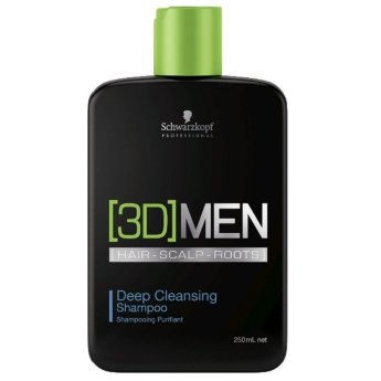 Schwarzkopf Professional 3D Men Deep Cleansing Shampoo 250 мл Шампунь для глубокого очищения