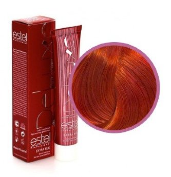 Estel Professional De Luxe Extra Red Color Cream NLR88/55 Краска-уход, экстра красные тона (светло-русый красный интенсивный)