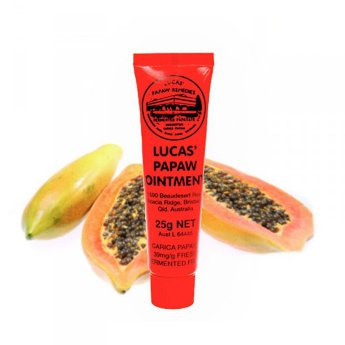 Lucas Papaw Ointment 25g Антибактериальный бальзам для губ из плодов папайи