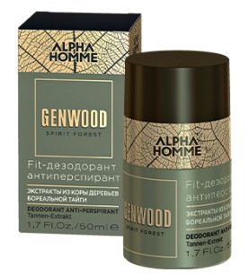 Estel Professional Genwood Deodorant Anti-Perspirant 50 мл Fit-дезодорант антиперспирант