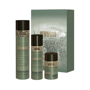 Estel Professional Genwood Fresh Set Подарочный набор для мужчин Fresh (шампунь 250 мл + спрей для ног 100 мл + дезодорант-антиперспирант 50 мл)