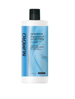 Brelil Professional Numero Curly Elasticizing Shampoo 1000 мл Шампунь с оливковым маслом для вьющихся и волнистых волос