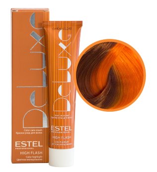 Estel Professional De Luxe High Flash Color Cream NLF/43 Краска-уход, цветное мелирование (медно-золотистый)