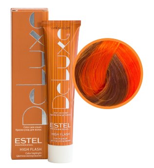 Estel Professional De Luxe High Flash Color Cream NLF/44 Краска-уход, цветное мелирование (медный)