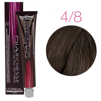L&#039;Oreal Professionnel Dia Richesse 4.8 50 мл Краска для волос (Шатен мокка)