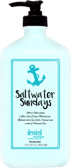 Devoted Creations Saltwater Sundays Гипоаллергенный ультра-питательный увлажняющий крем после загара с морской солью, кокосом и витаминами