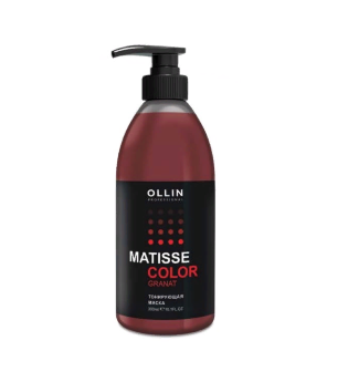 Ollin Professional Matisse Color Toning Mask Granat Тонирующая маска для создания и поддержания красных оттенков на темных и светлых волосах (Гранат)