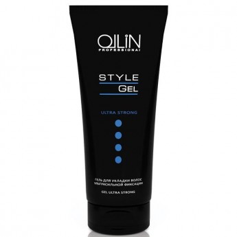 Ollin Professional Style Gel Ultra Strong 200 мл Гель для укладки волос ультрасильной фиксации 
