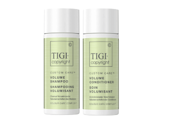 TIGI Copyright Custom Care Volume Mini Hair Pack (Набор из 2-х предметов) Шампунь и кондиционер для объема с коллагеном (Travel-версия)
