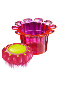 Tangle Teezer Magic Flowerpot Princess Pink Расческа специально разработана для детей.