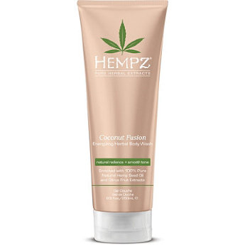 Hempz Coconut Fusion Energizing Herbal Body Wash Гель для душа бодрящий с кокосом