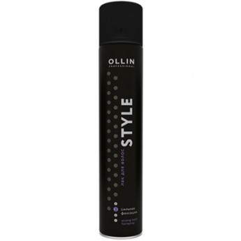 Ollin Professional Style Hairlaс Strong 500 мл Лак сильной фиксации