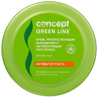 Concept Green Line Stimulant Cream 300 мл Крем, препятствующий выпадению и активирующий рост волос