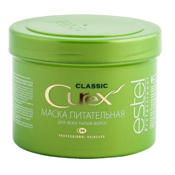 Estel Professional Curex Classic Mask 500 мл Маска для всех типов волос увлажнение и питание