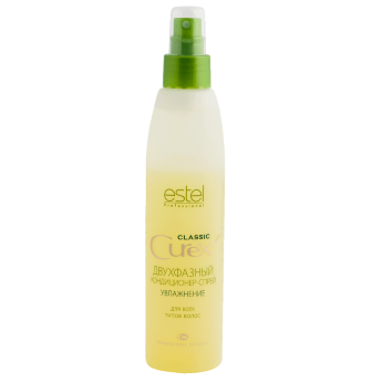 Estel Professional Curex Classic Spray Двухфазный кондиционер-спрей для всех типов волос увлажнение и питание