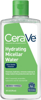 CeraVe Hydrating Cleansing Micellar Water 295 мл Увлажняющая очищающая мицеллярная вода