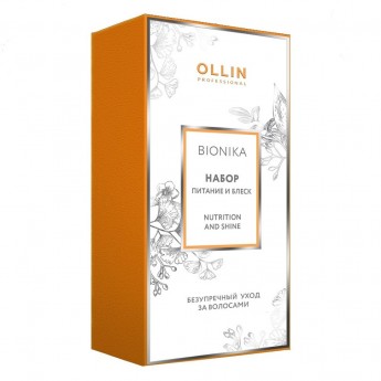 Ollin Professional BioNika Nutrition And Shine Kit Набор "Питание и блеск" (шампунь + кондиционер) 