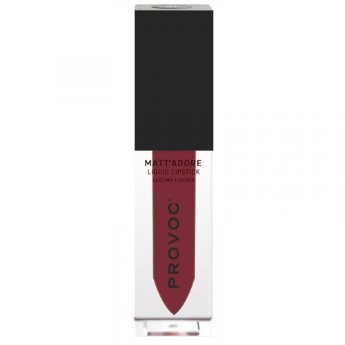 Provoc Mattadore Liquid Lipstick 12 Queen Феноменально стойкая жидкая матовая помада (лилово-розовый)