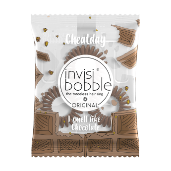 Invisibobble Cheat Day Crazy For Chocolate Ароматизированная резинка-браслет (аромат шоколада)