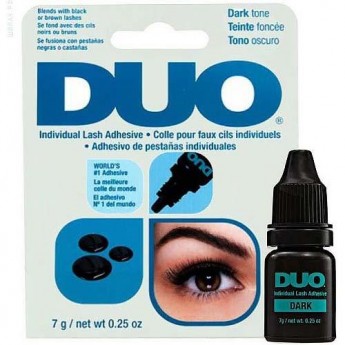 DUO Eyelash Adhesive Individual Lash Adhesive Dark Клей для пучков чёрного цвета