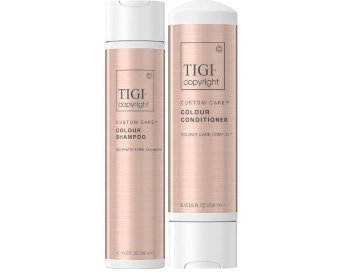 TIGI Copyright Custom Care Colour Hair Pack (Набор из 2-х предметов) Шампунь и кондиционер для окрашенных волос с маслом ши и комплексом усиливающим блеск