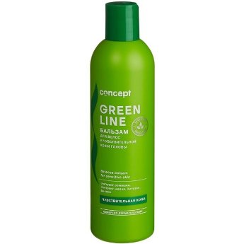 Concept Green Line Sensitive Skin Balance Balm 300 мл Бальзам для чувствительной кожи головы