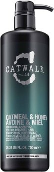 TIGI Catwalk Oatmeal &amp; Honey Shampoo 750 мл Питательный шампунь с овсянкой и медом для сухих, поврежденных волос